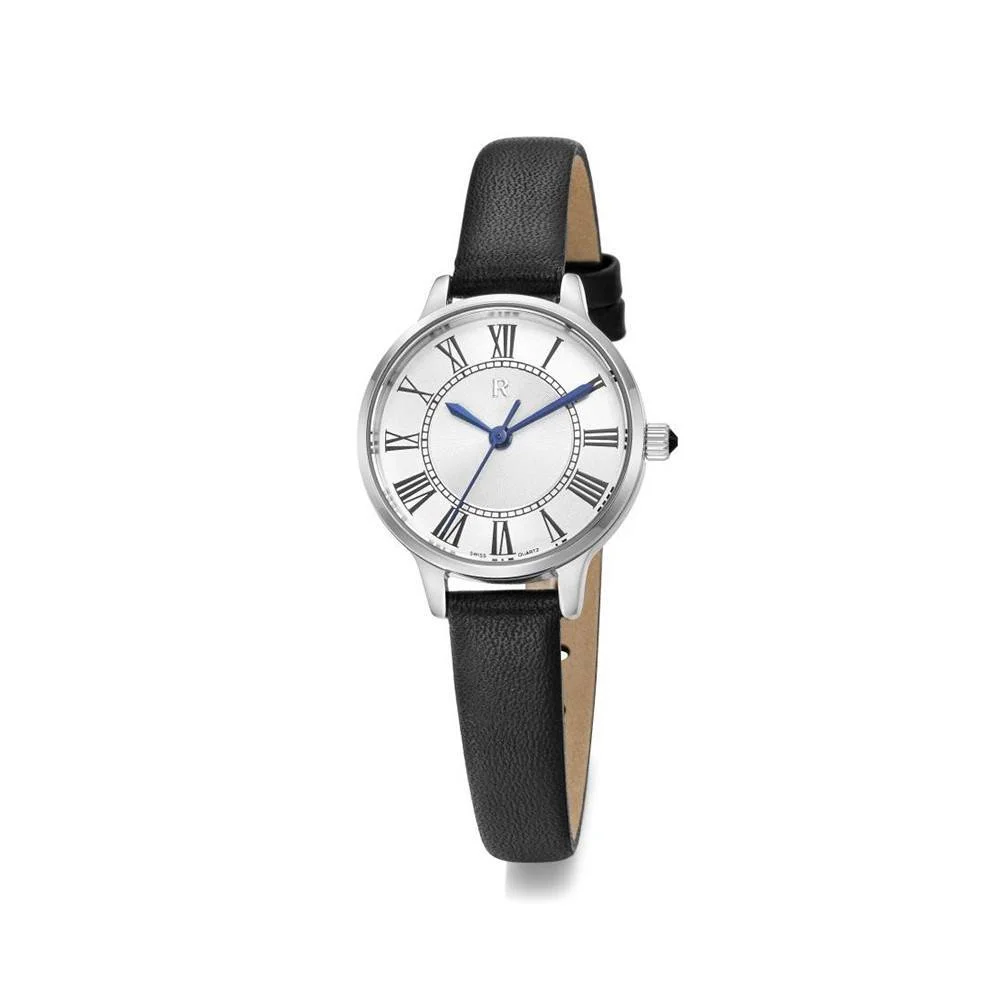 Romanson White Dial Leather Strap Analog Watch for Women - Image 3