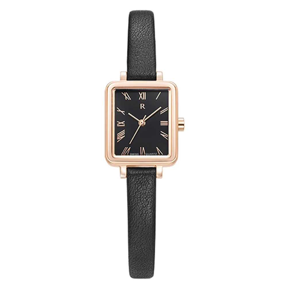 Romanson White Dial Analog Leather Strap Watch for Women - Image 7