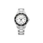 Romanson AM0004FMWWH White Dial GMT Men’s Watch