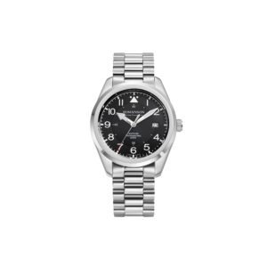 Romanson AM2027MMWBK Men’s Stainless Steel Watch