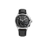 Romanson PB3234HMDBK, Romanson Chronograph Watch, Romanson Black Leather Strap Watch, Romanson 43mm Men’s Watch, Romanson Sapphire Glass Chronograph, Luxury Chronograph Watches for Men, Romanson Men’s Watches Online, Romanson Premium Collection