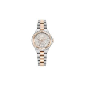 Romanson RM7100QLJWH Women’s Bi-color Crystal Watch