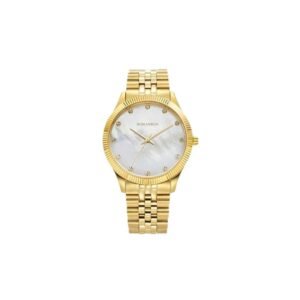 Romanson RM4BF511LLRGN Gold-Tone Watch