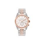 Romanson TM6A28HMJWH Two-Tone Chronograph Watch