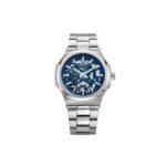 Romanson TM5BS004OMWBU Men’s Automatic Skeleton Watch